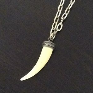 Horn necklace